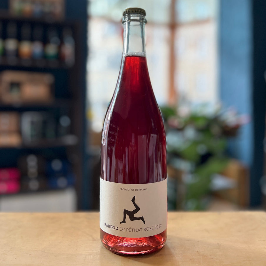 Cabernet Cantor Pétnat Rosé, Barfod Vin, 2022