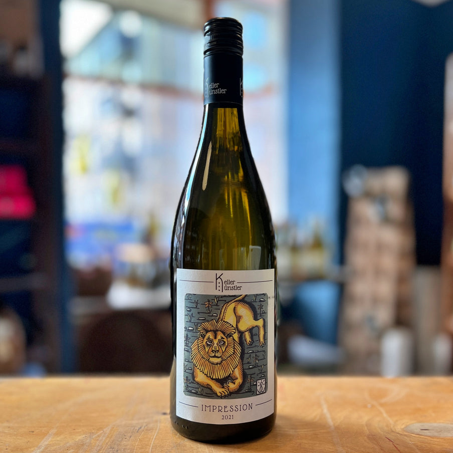 Impression Grüner Veltliner, Keller Künsler, 2021