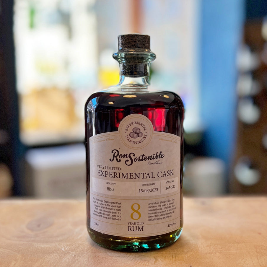 8YO Rioja Cask Ron Sostenible 40%
