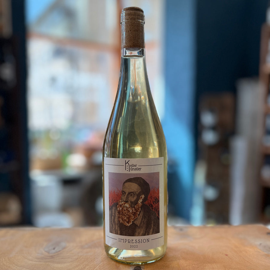Impression Grüner Veltliner, Keller Künsler, 2022