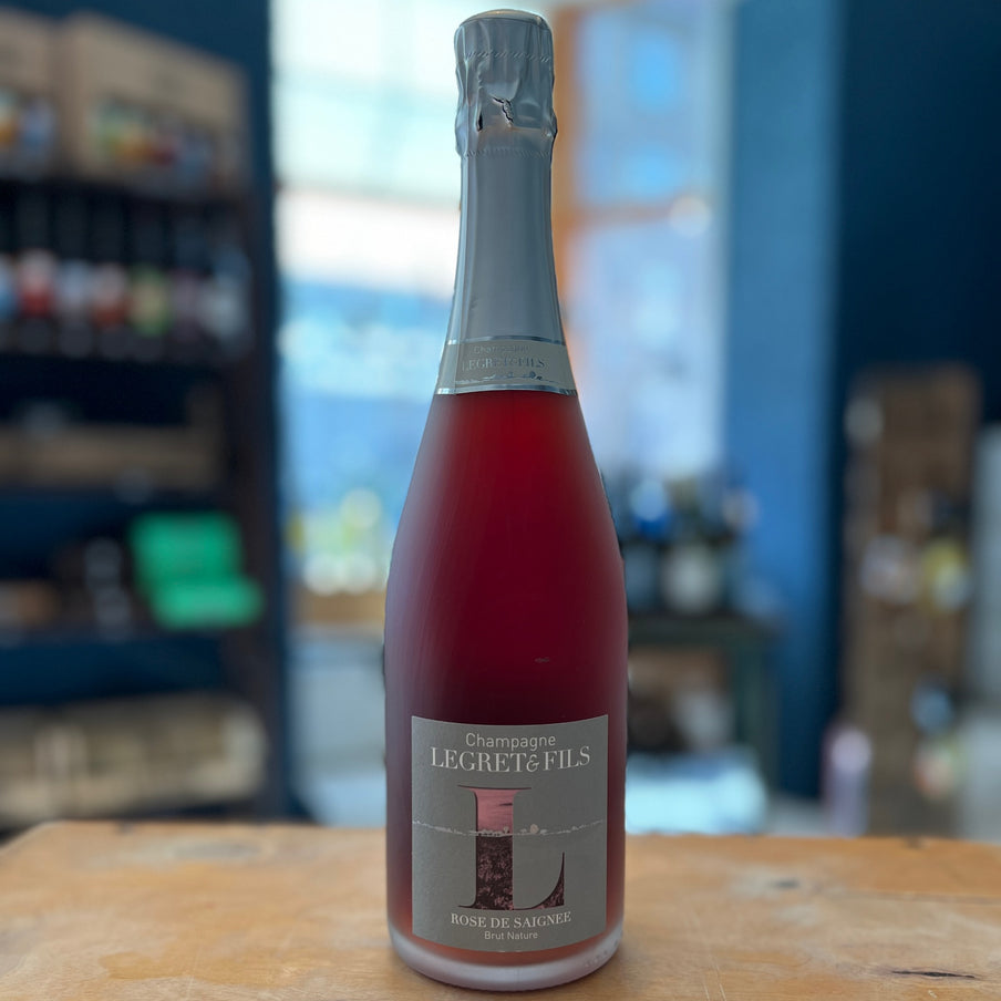 Rosé de Saignee Brut Nature, Champagne Legret & Fils