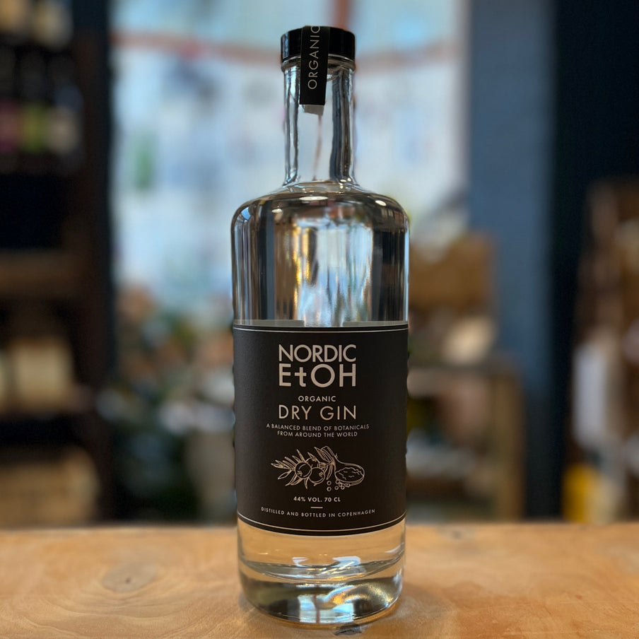 Organic dry gin, Nordic EtOH