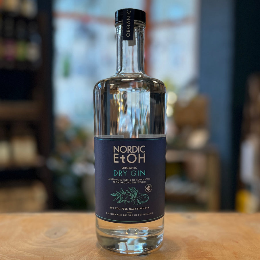 Organic Navy Strength gin, Nordic EtOH